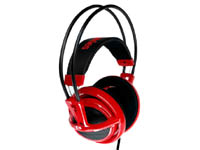 Siberia Full-size Headset Red