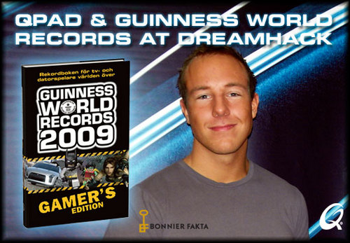 QPAD & GUINNESS WORLD RECORDS AT DREAMHACK 