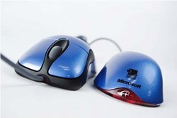 ZOWIE IO1.1 SE blue gaming bundle フロント&バック