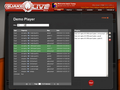 Quake Live Demo Player 1.2