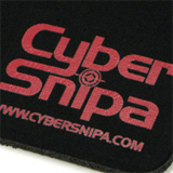 Cyber Snipa Mouse Matt Black JP model ロゴ