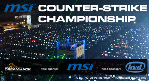 『DreamHack Summer 2010』MSI Counter-strike Championship 