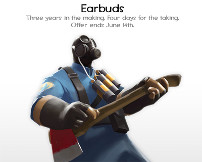 Pyro with Earbuds