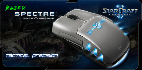 Razer Spectre StarCraft II Gaming Mouse