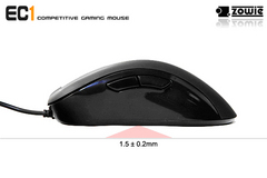 ゲーミングマウス最短のリフト・オフ・ディスタンス 1.5mm