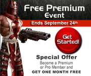 Free Premium event