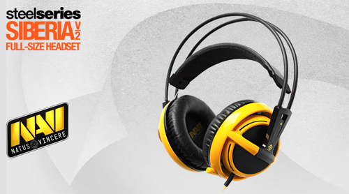 ゲーミングヘッドセット『SteelSeries Siberia v2 Natus Vincere Edition』