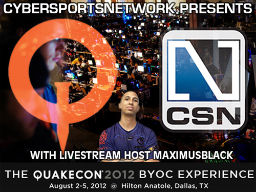 QuakeCon 2012 BYOC Live Stream Experience