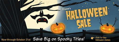 STEAM HALLOWEEN SALE