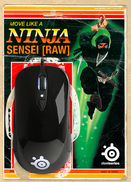 SteelSeries SENSEI[RAW] like Ninja