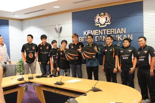 Orange Esports visit to Ministry of Youth and Sports Malaysia