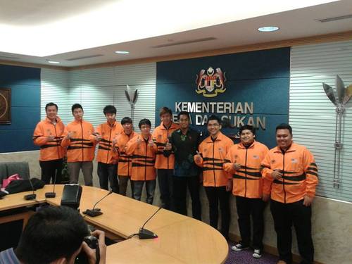 Orange Esports visit to Ministry of Youth and Sports Malaysia