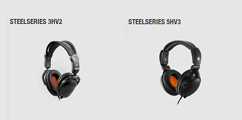 ゲーミングヘッドセット『SteelSeries 5Hv3』『SteelSeries 3Hv2』