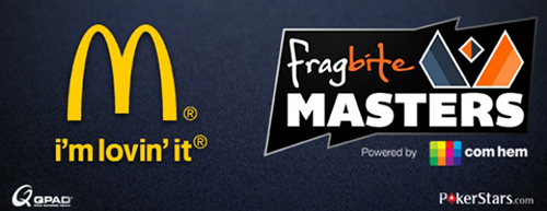 マクドナルドが『Fragbite Masters 2013』のスポンサーに