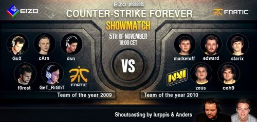 EIZO Presents: CS Forever - Fnatic 2009 vs Na`Vi 2010