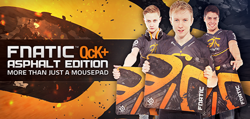 SteelSeries QcK+ Fnatic (Asphalt Edition)