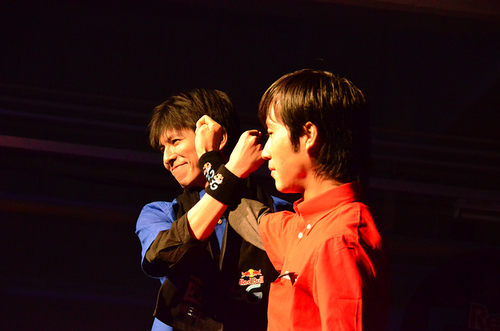  kamestry選手 &  くまちょむ選手