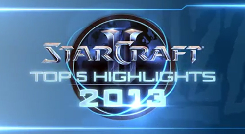 ムービー『StarCraft II Top 5 Highlights 2013』