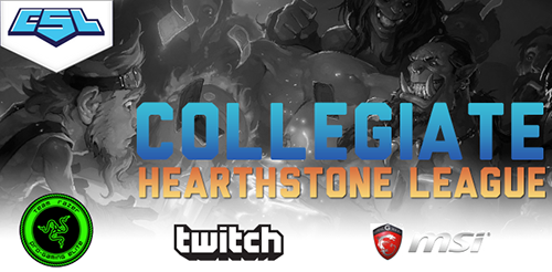 Collegiate Hearthstone: Heroes of Warcraft League