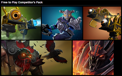 Free to Play Competitor's Pack