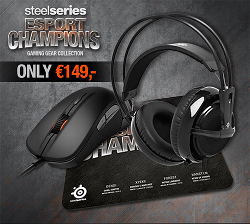 SteelSeries eSport Champions Gaming Gear Collection