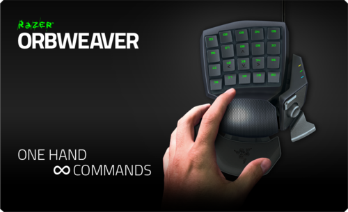 ゲーミングキーパッド『Razer Orbweaver』