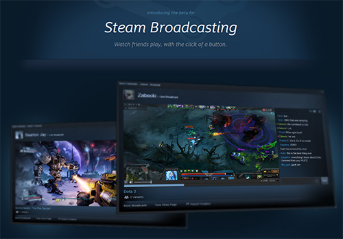 Steam Broadcasting