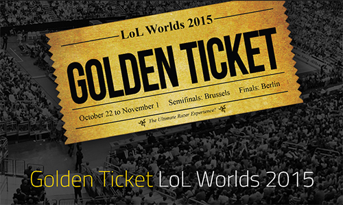Razer LoL Worlds 2015 Golden Ticket Competition