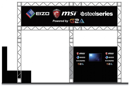「東京ゲームショウ2015」EIZO/MSI/SteelSeriesブース