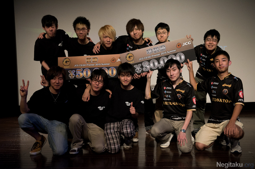 優勝 Team Rapture Play、準優勝 DeToNator