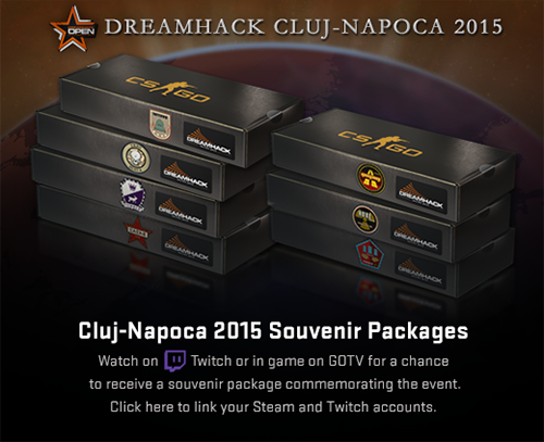 DreamHack Open Cluj-Napoca Souvenir Packages