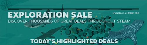 Steam Exploration Sale