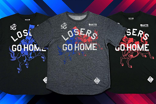 LOSERS GO HOME = 負けた奴は帰れ　Tシャツ