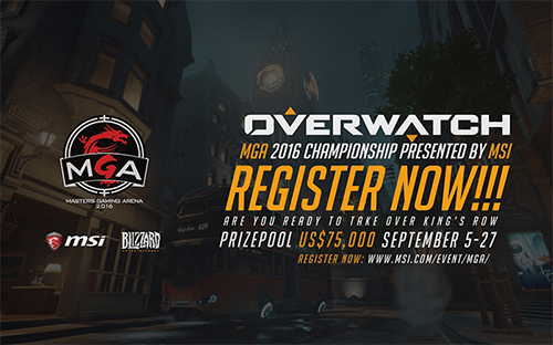 Overwatch MGA 2016 Championship Presented by MSI